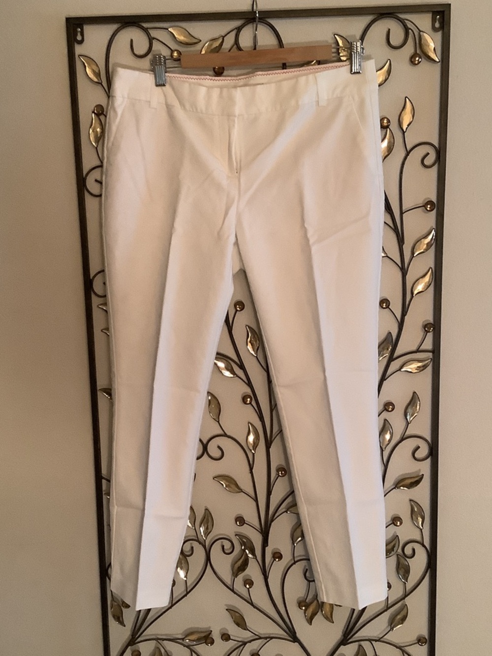 Saint Tropez West Slim White Men’s Dress Pants